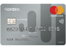Platinum MasterCard 218x158